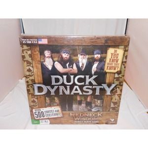 Duck Dynasty Redneck Wisdom Board Game Trivia Funny Quotes New in Sealed Box